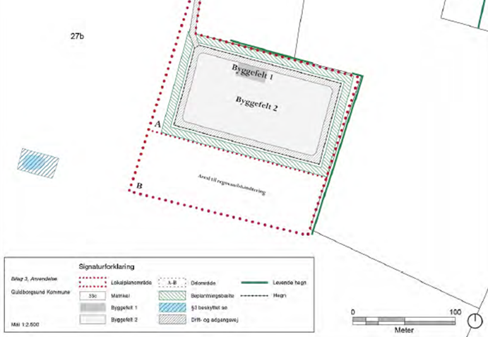 Lokalplan 218 delområder